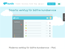Tablet Screenshot of kundo.se